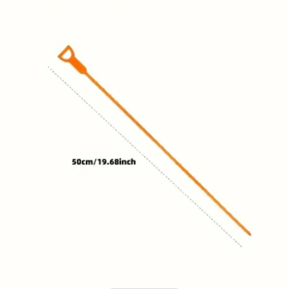 Orange Drain Cleaning Tool